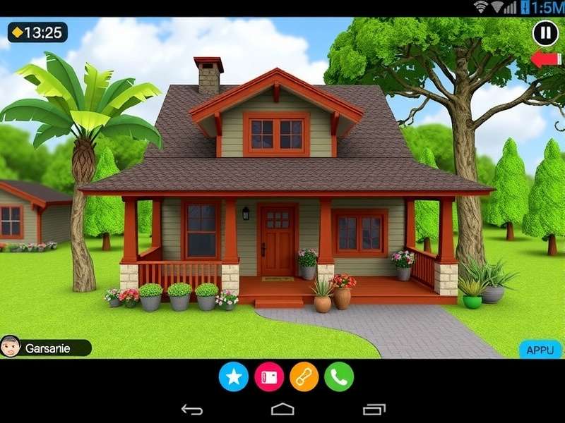 Indian Country Cottage Design Game Screenshot